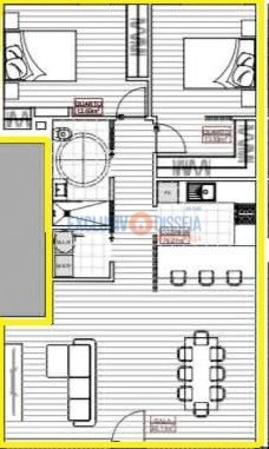Apartamento T2 para Venda em Barrô e Aguada de Baixo Foto 2
