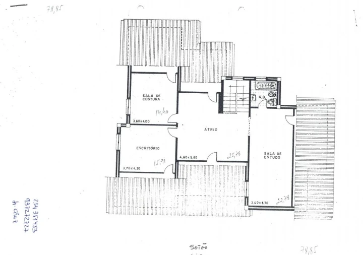 Moradia T5 para Venda em Santa Joana Planta 3