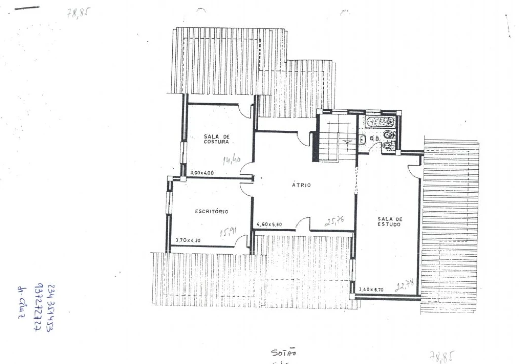 Moradia T5 para Venda em Santa Joana Planta 3