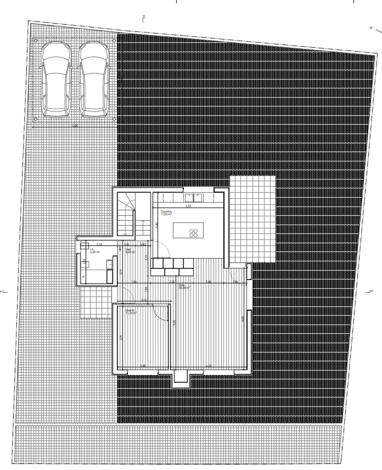 Moradia T3 para Venda em Palmeira Planta 2
