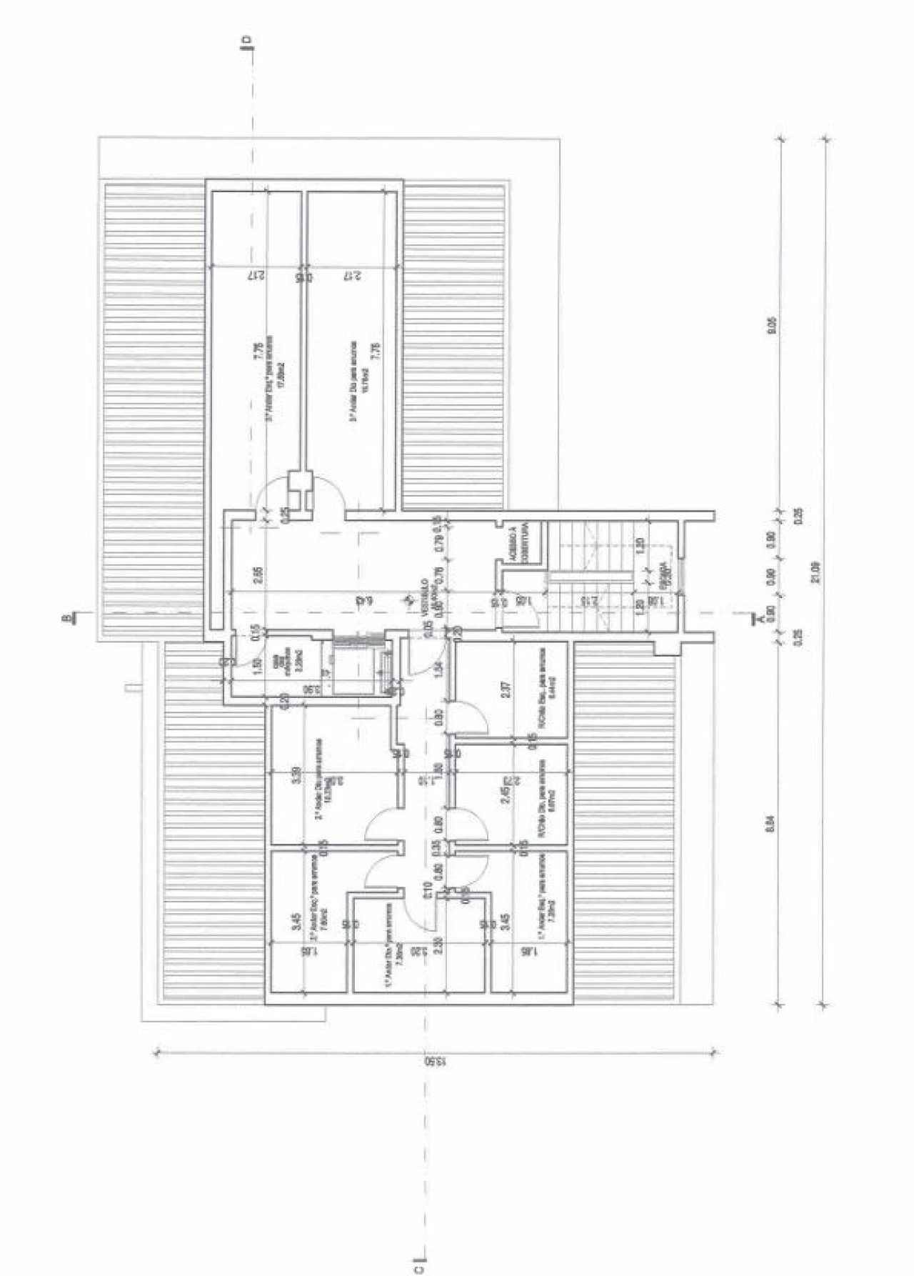 Apartamento T3 para Venda em Baixa da Banheira e Vale da Amoreira Planta 2