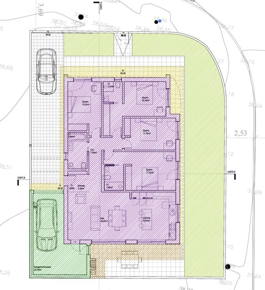Moradia T4 para Venda em Quinta do Anjo Planta 11