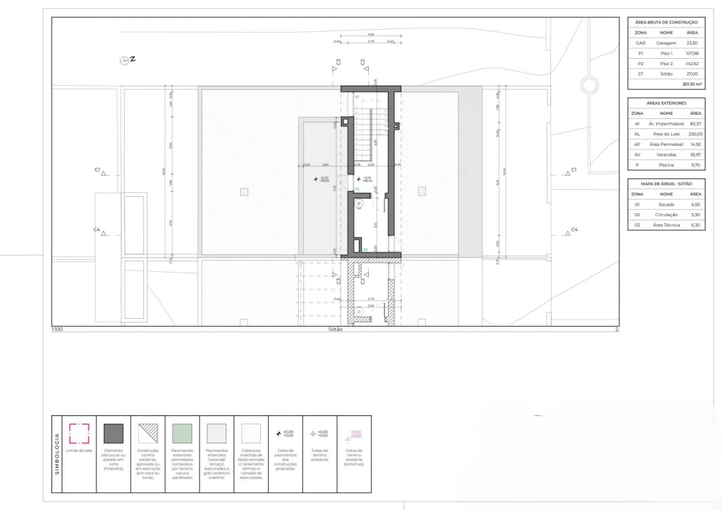 Moradia T5 para Venda em Alhos Vedros Planta 3