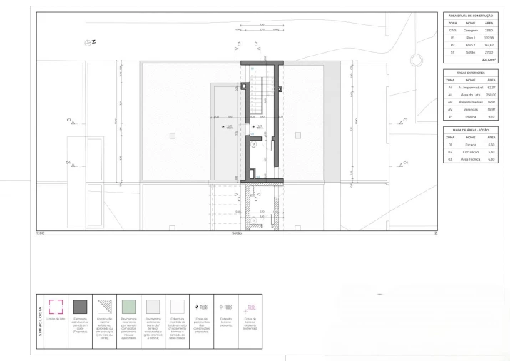 Moradia T5 para Venda em Alhos Vedros Planta 3