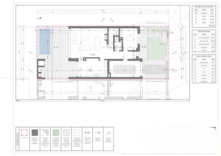 Moradia T5 para Venda em Alhos Vedros Planta 2