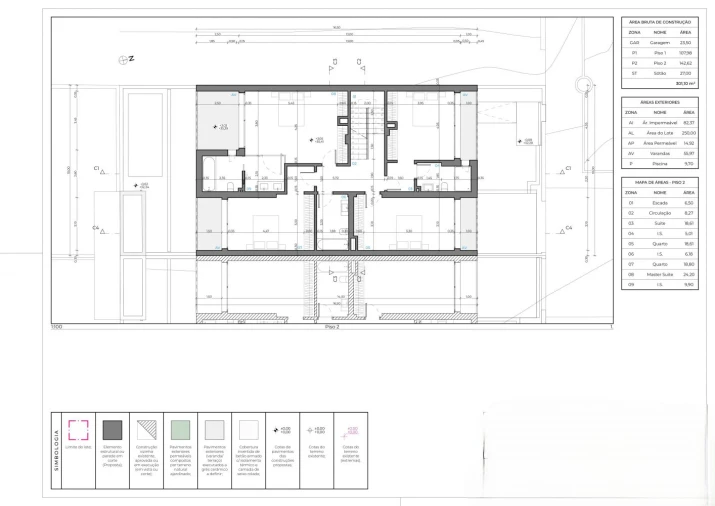 Moradia T5 para Venda em Alhos Vedros Planta 1