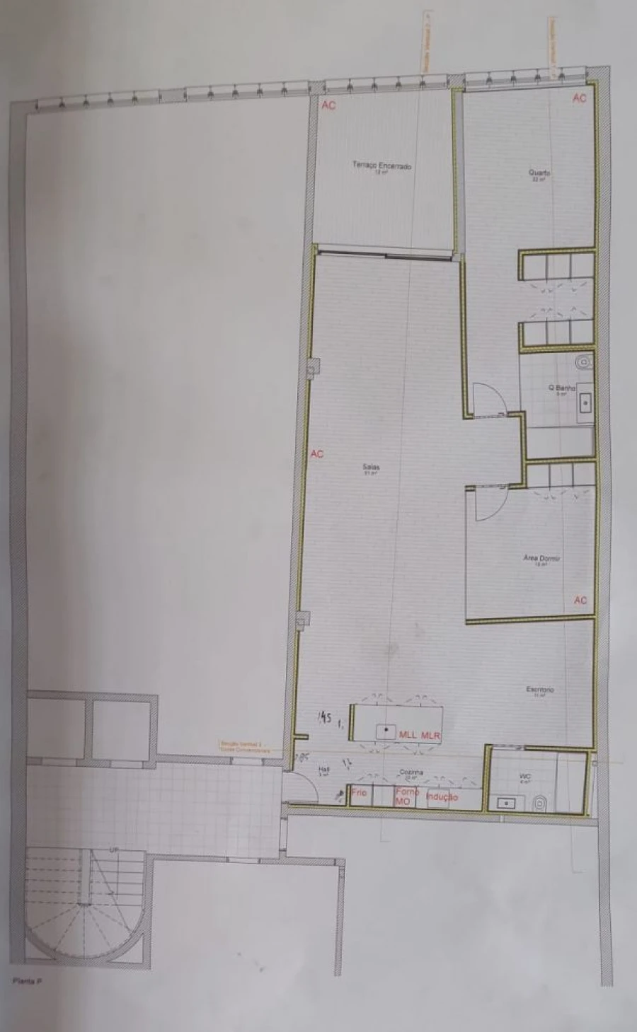 Apartamento T2 para Venda em Matosinhos e Leça da Palmeira Planta 1