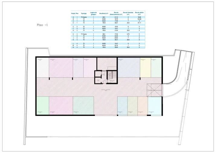Apartamento T2 para Venda em Oliveira do Douro Planta 2