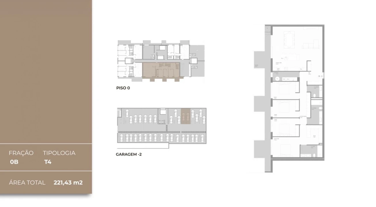 Apartamento T4 para Venda em Valongo Planta 2