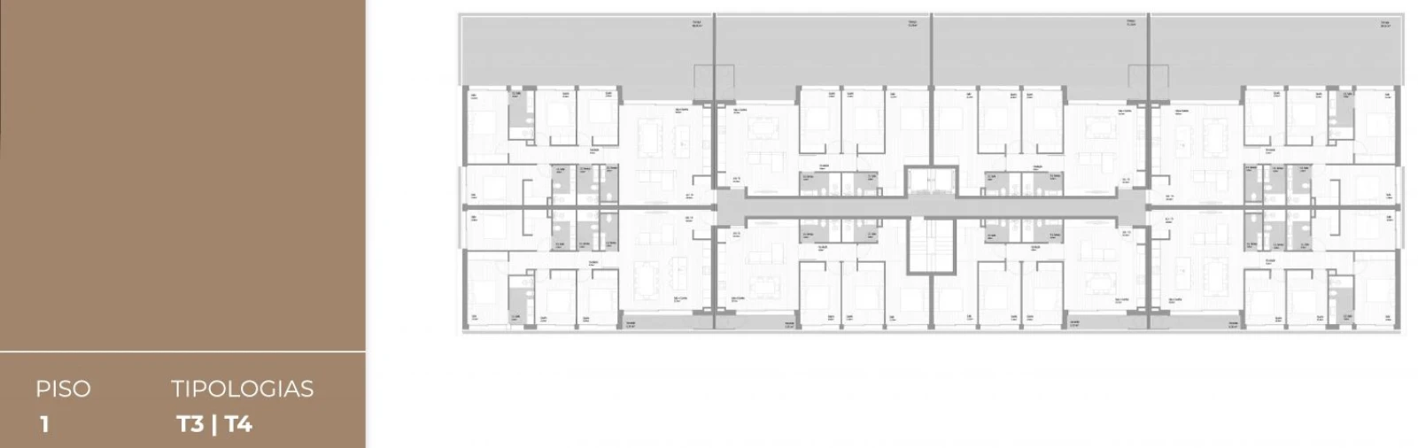 Apartamento T4 para Venda em Fânzeres e São Pedro da Cova Planta 2