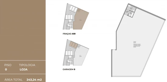 Loja para Venda em Bougado (São Martinho e Santiago)