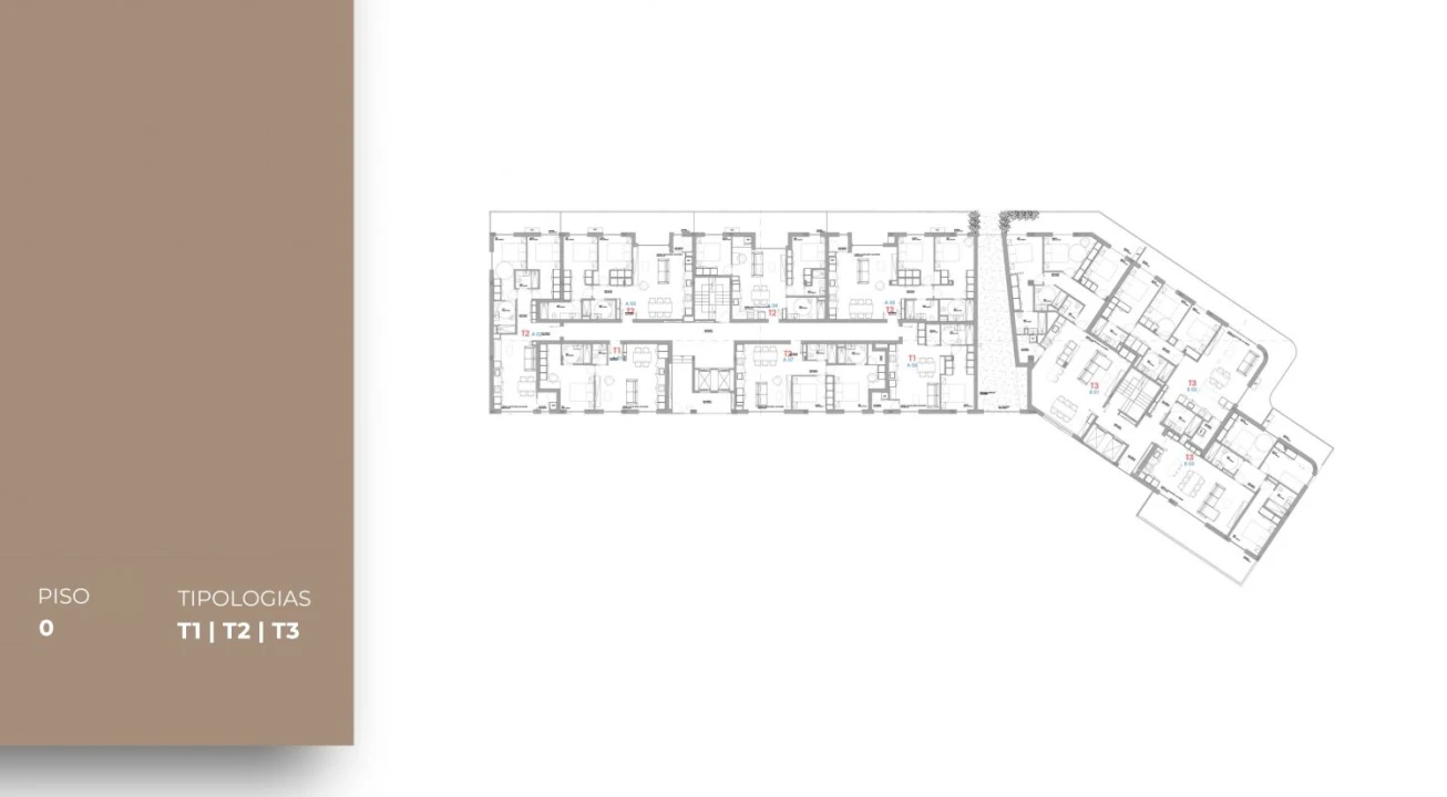 Apartamento T2 para Venda em Oliveira do Douro Planta 2