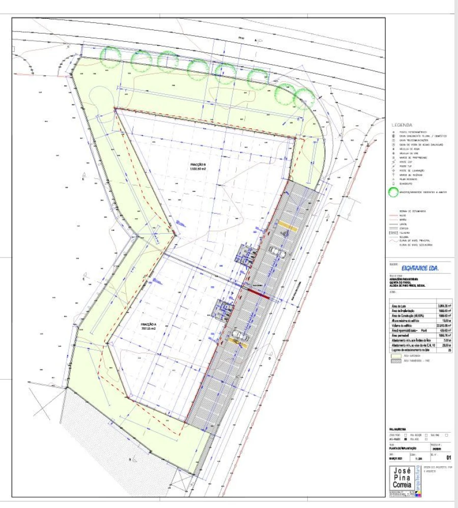 Terreno para Venda em Seixal, Arrentela e Aldeia de Paio Pires Planta 1