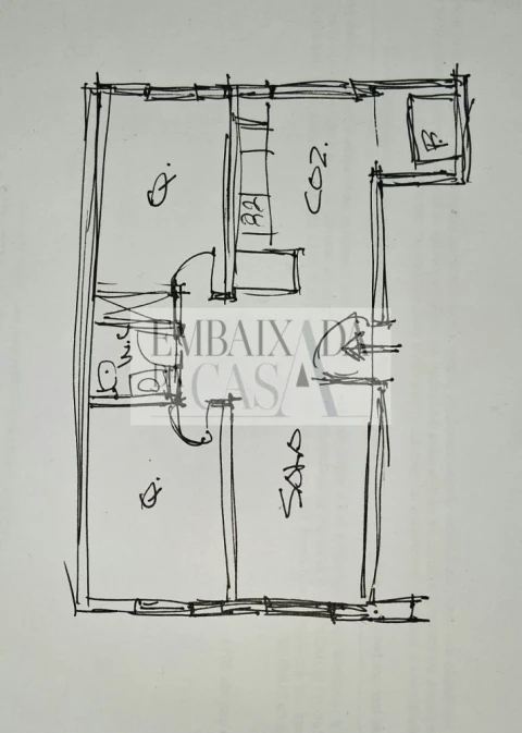 Apartamento T2 para Venda em Benfica