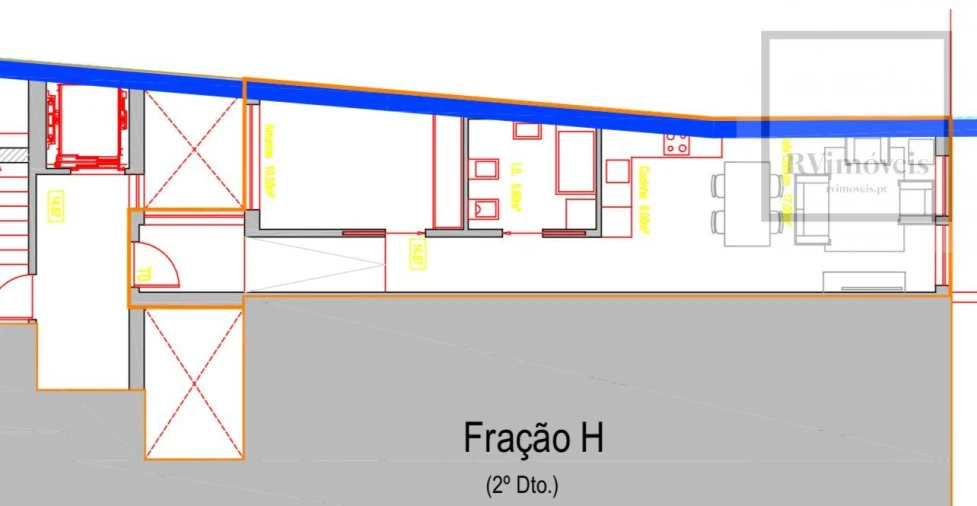 Apartamento T1 para Arrendamento em Santa Maria Maior e Monserrate e Meadela Foto 13