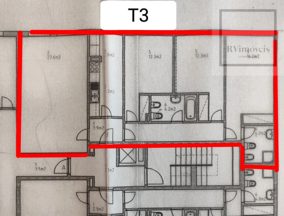 Apartamento T3 para Venda em Darque Foto 30