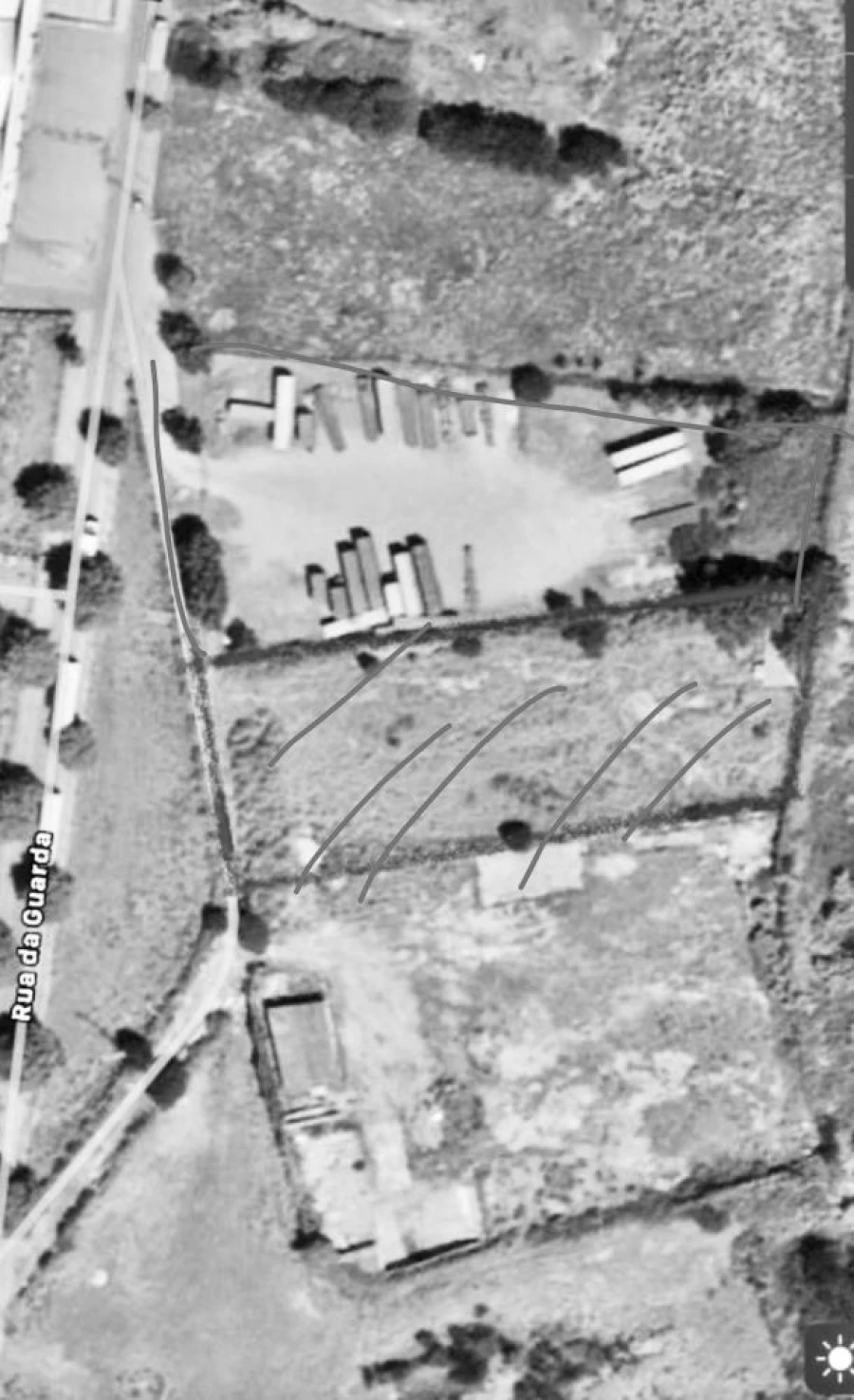 Terreno para Arrendamento em Perafita, Lavra e Santa Cruz do Bispo Planta 1