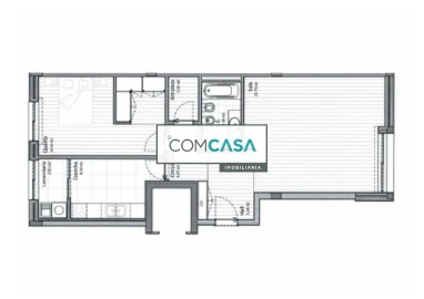 Apartamento T3 para Venda em Mafamude e Vilar do Paraíso