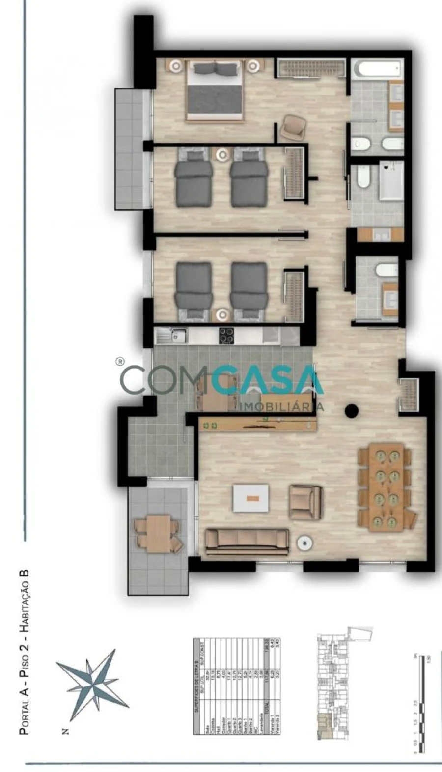 Apartamento T3 para Venda em Paranhos Foto 24
