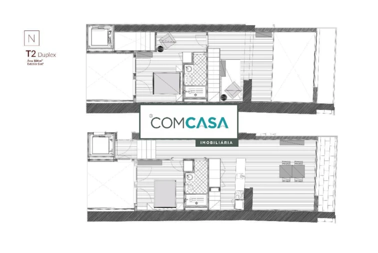 Apartamento T2 para Venda em Cedofeita, Santo Ildefonso, Sé, Miragaia, São Nicolau e Vitória Foto 11