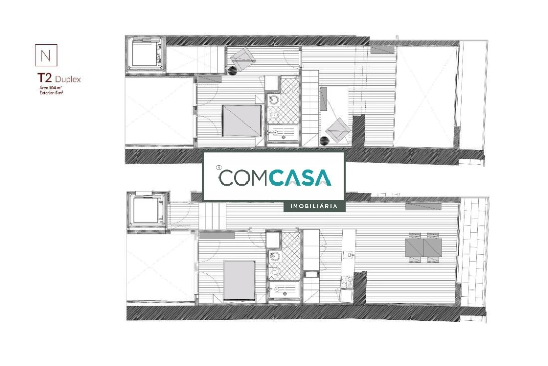 Apartamento T2 para Venda em Cedofeita, Santo Ildefonso, Sé, Miragaia, São Nicolau e Vitória Foto 11