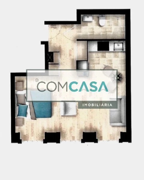 Apartamento T1 para Venda em Cedofeita, Santo Ildefonso, Sé, Miragaia, São Nicolau e Vitória
