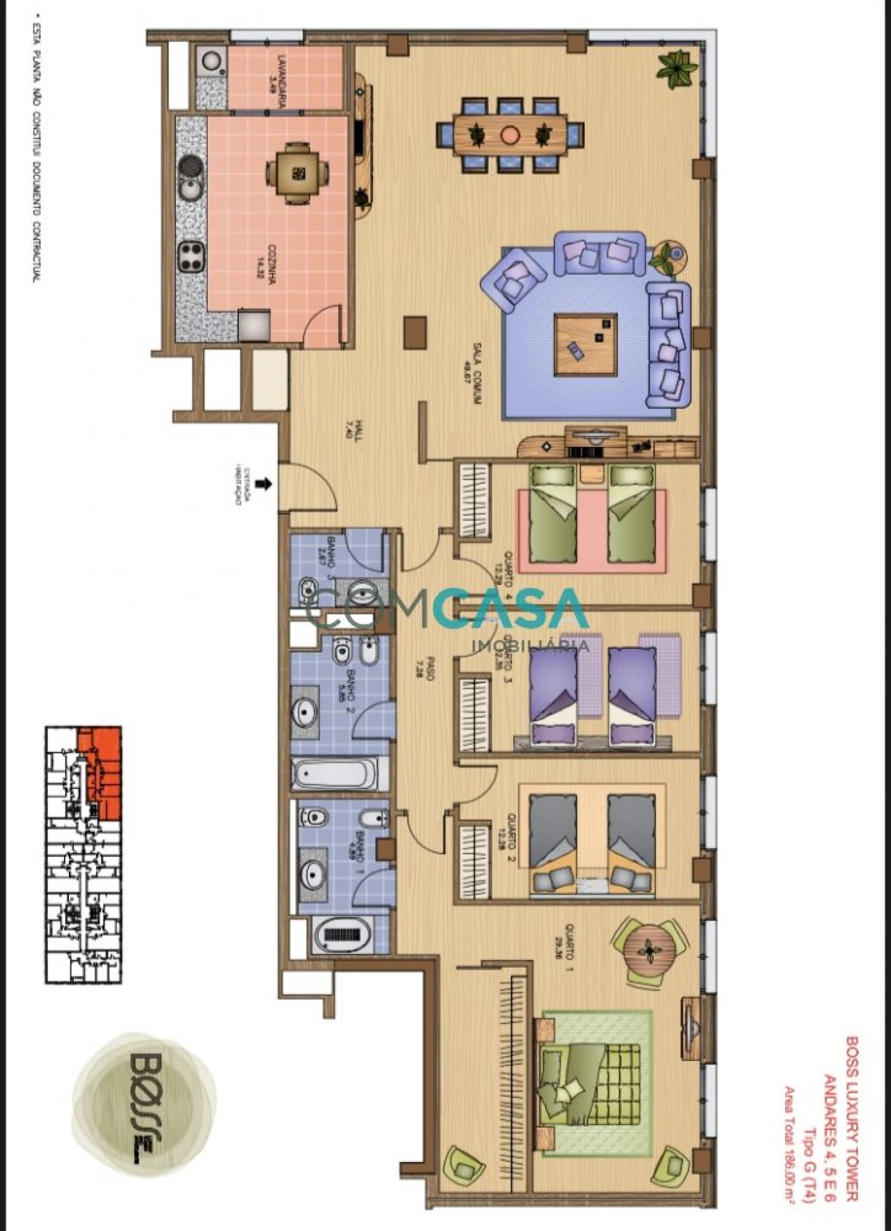 Apartamento T4 para Venda em Ramalde Foto 28