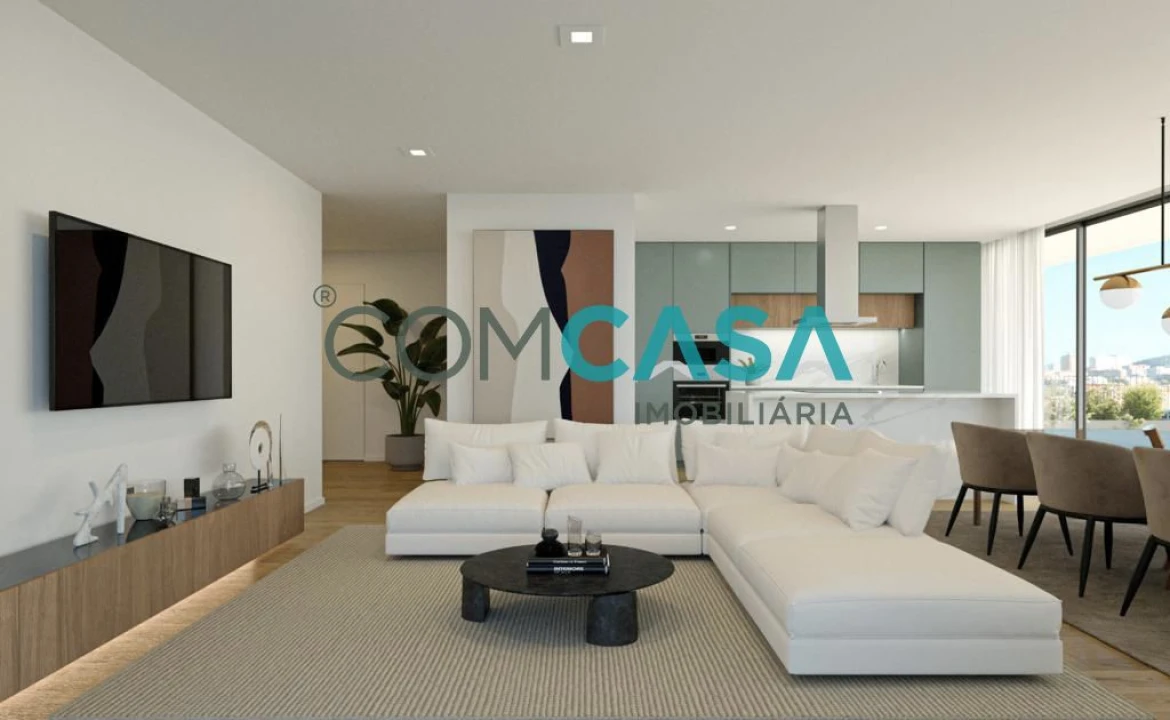 Apartamento T1 para Venda em Canidelo Foto 13