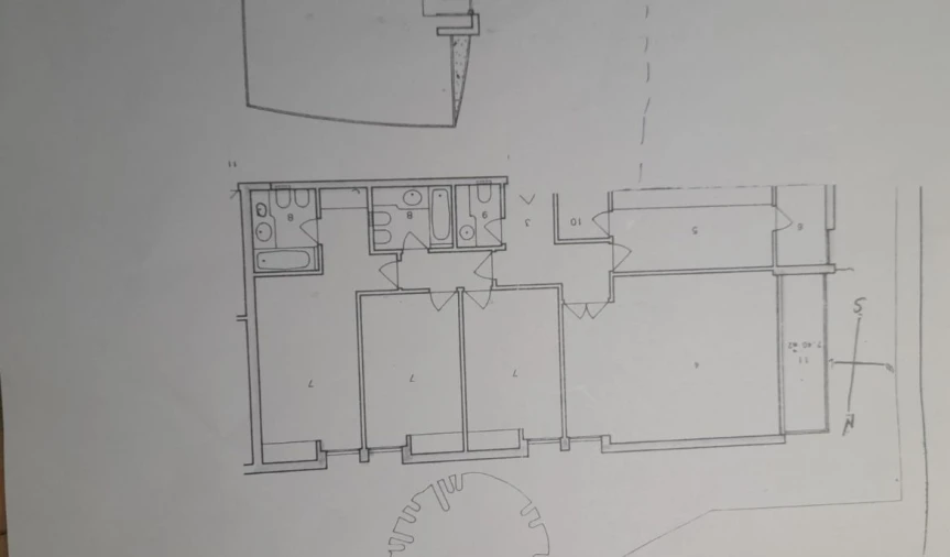 Apartamento T3 para Venda em Moreira Planta 1