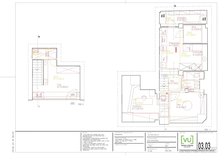 Loja para Trespasse em Campo de Ourique Planta 5