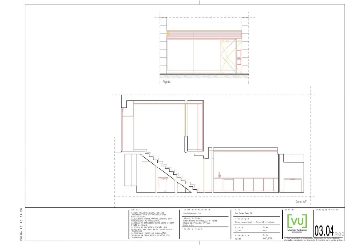 Loja para Trespasse em Campo de Ourique Planta 6