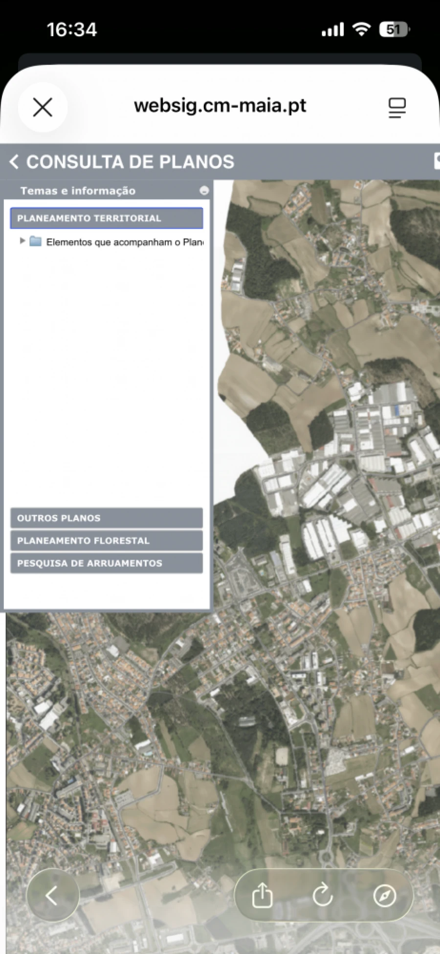 Terreno para Venda em Castêlo da Maia Planta 1