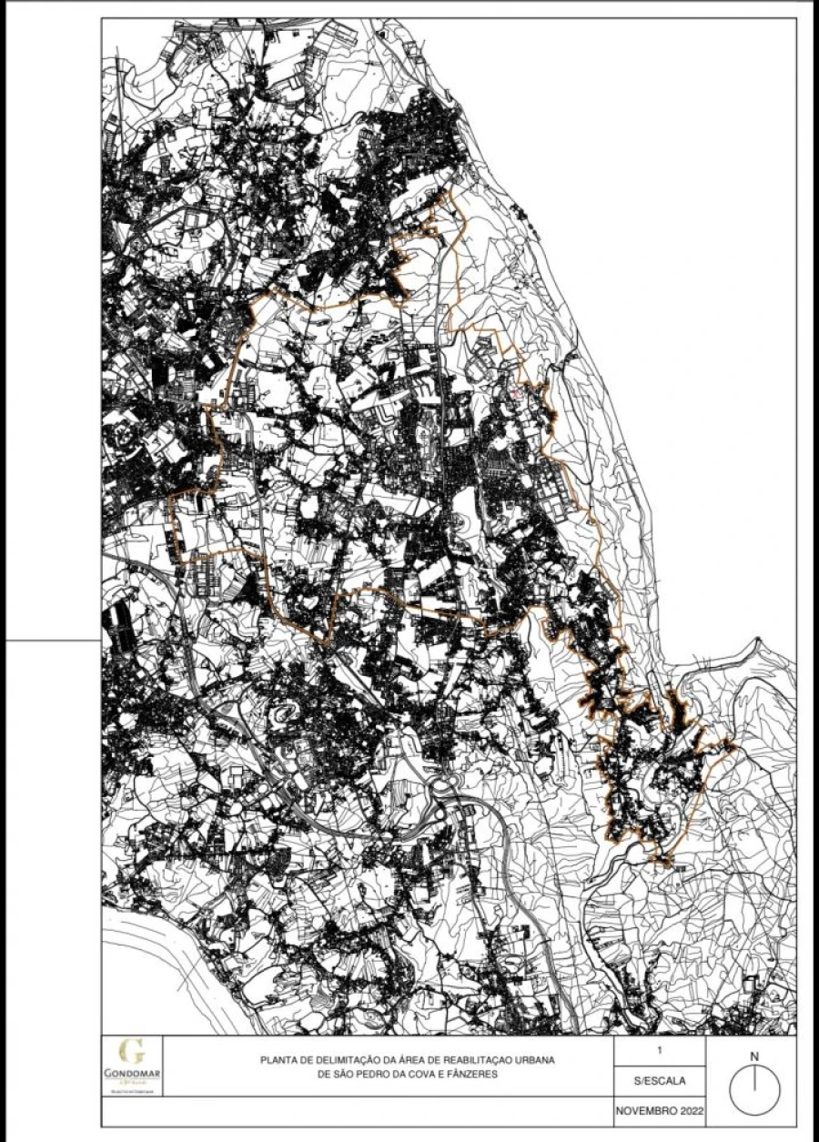 Terreno para Venda em Gondomar (São Cosme), Valbom e Jovim Planta 1