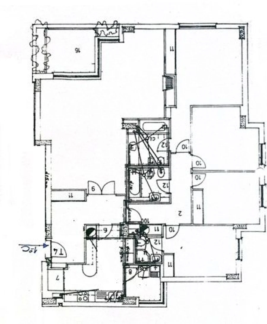 Apartamento T4 para Venda em Aldoar, Foz do Douro e Nevogilde Planta 1