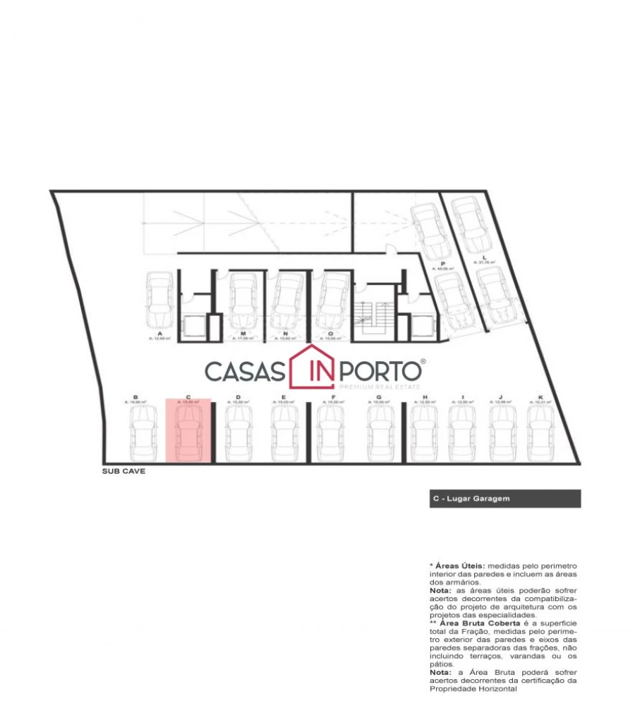 Apartamento T1 para Venda em Matosinhos e Leça da Palmeira Planta 2