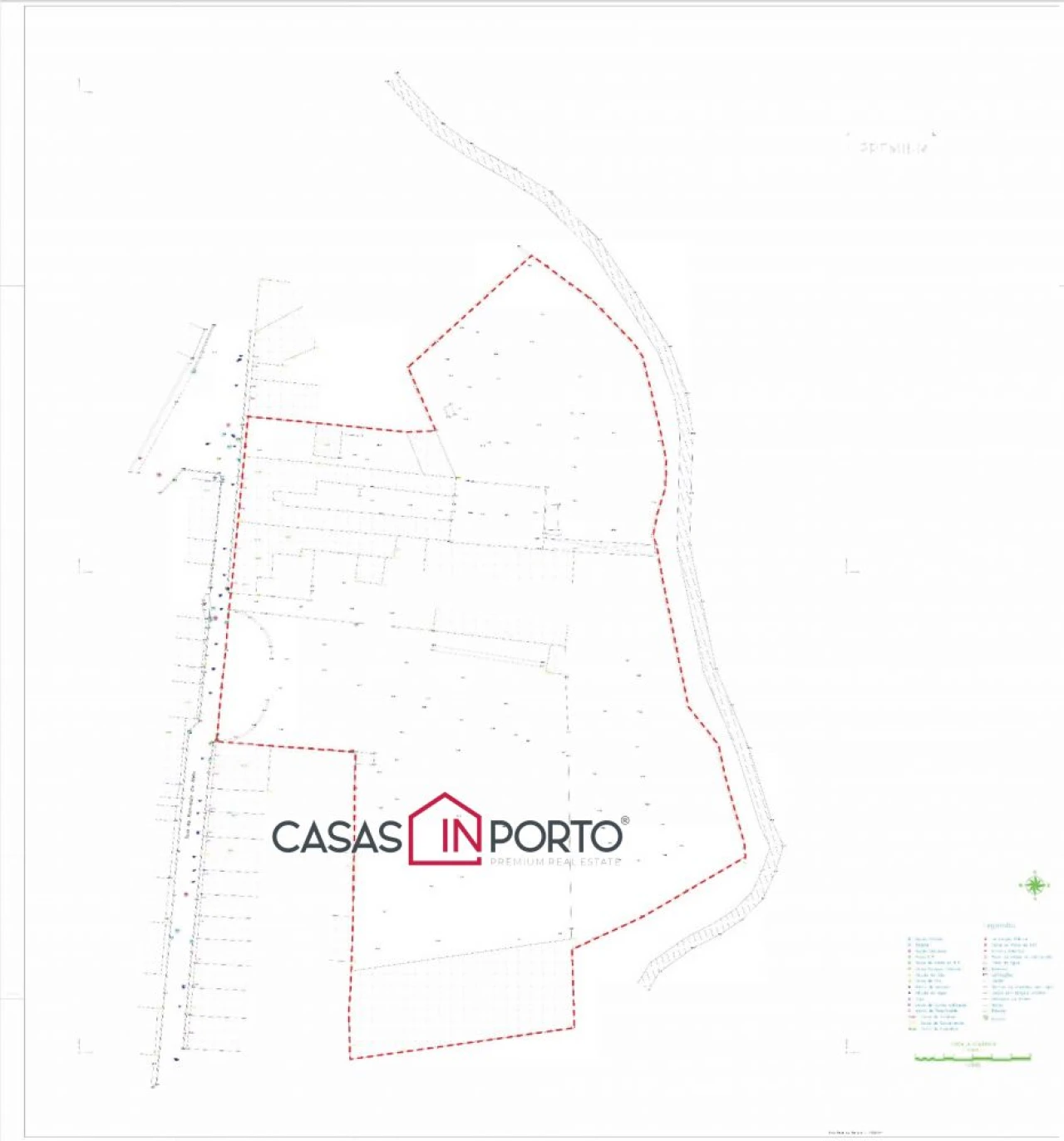 Terreno para Venda em Canelas Planta 2