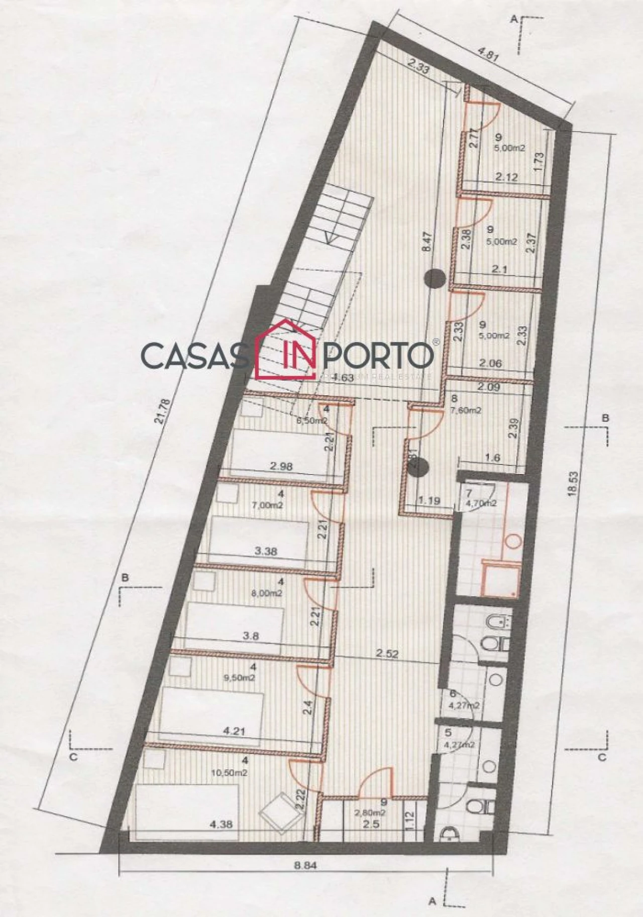 Loja para Venda em Cedofeita, Santo Ildefonso, Sé, Miragaia, São Nicolau e Vitória Planta 2