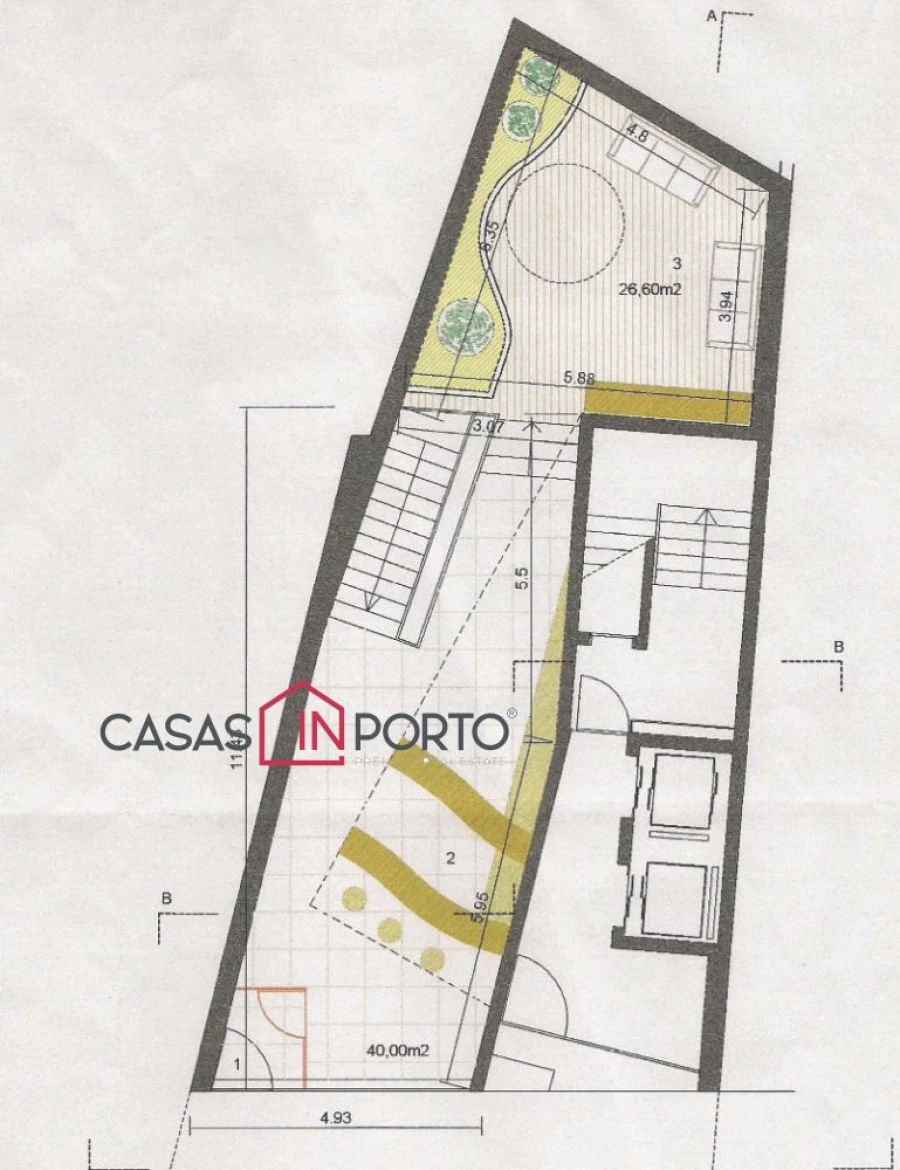 Loja para Venda em Cedofeita, Santo Ildefonso, Sé, Miragaia, São Nicolau e Vitória Planta 1
