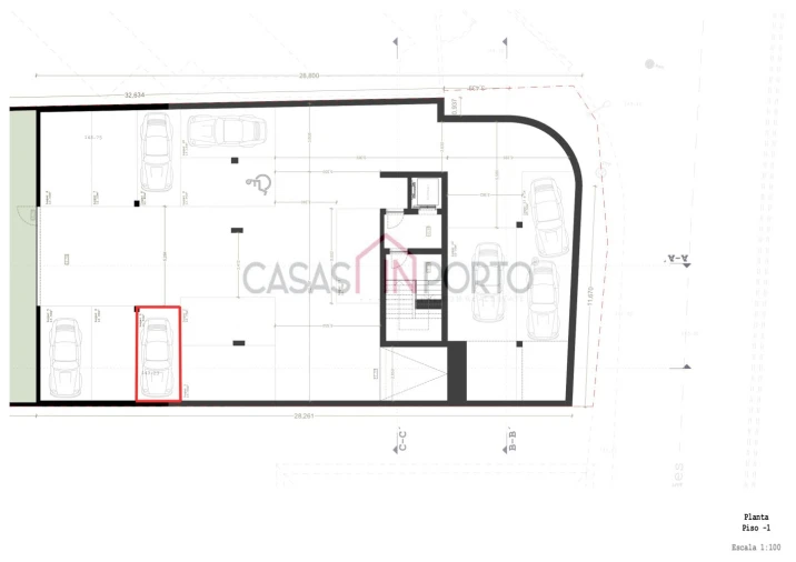 Apartamento T1 para Venda em Paranhos Planta 2