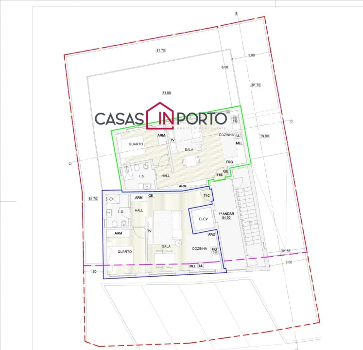 Terreno para Venda em Rio Tinto Planta 3