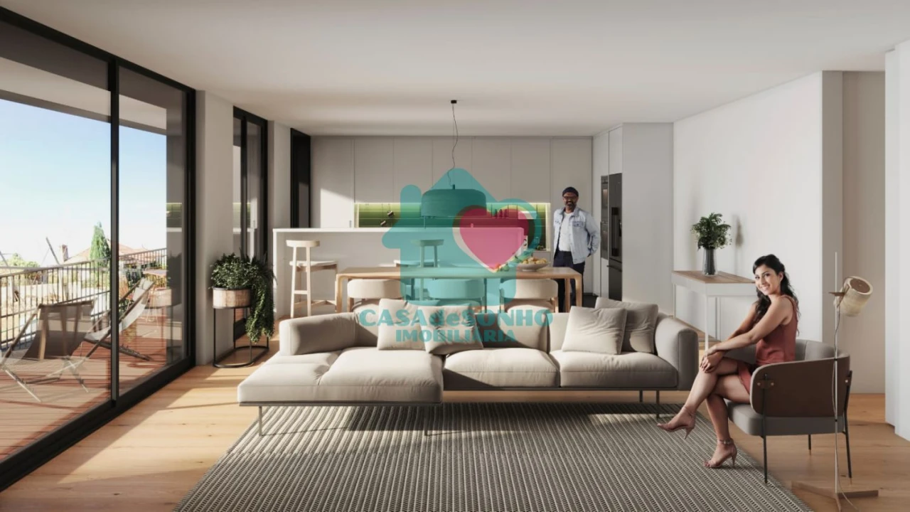 Apartamento T2 para Venda em Branca Foto 6