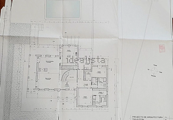 Moradia T7 para Venda em São Pedro da Cadeira Planta 1