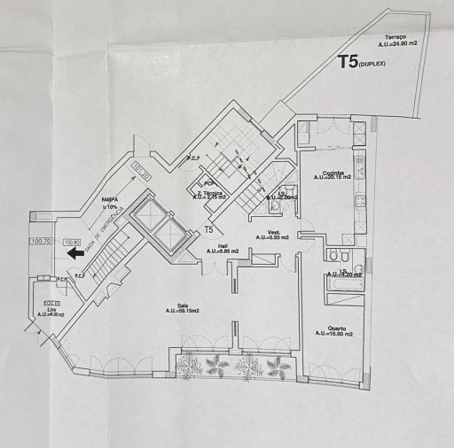 Apartamento T5 para Venda em Lumiar Planta 2