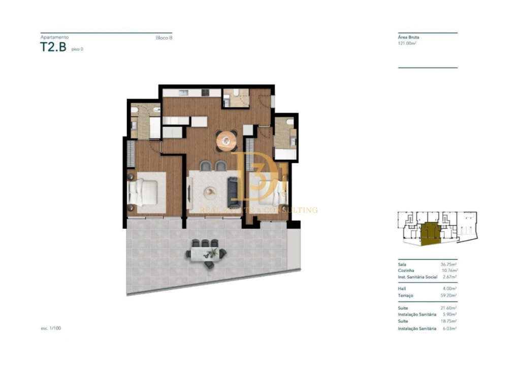 Apartamento T2 para Venda em Funchal (Santa Luzia) Foto 3
