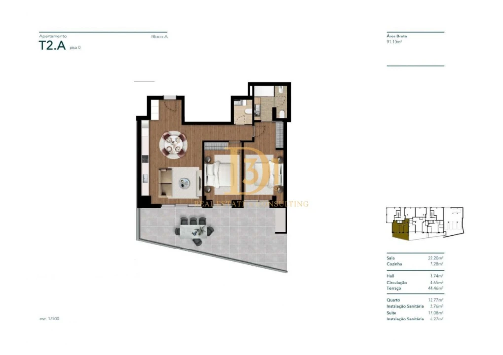 Apartamento T2 para Venda em Funchal (Santa Luzia) Foto 2