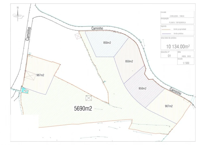 Terreno para Venda em Tabua Planta 1