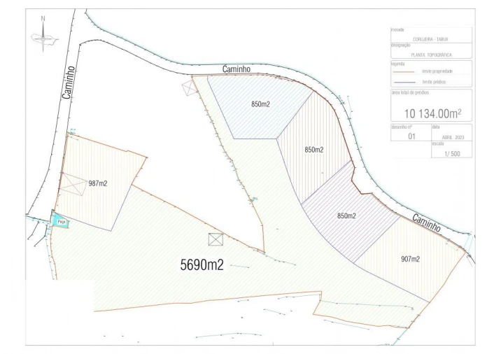 Terreno para Venda em Tabua Planta 1