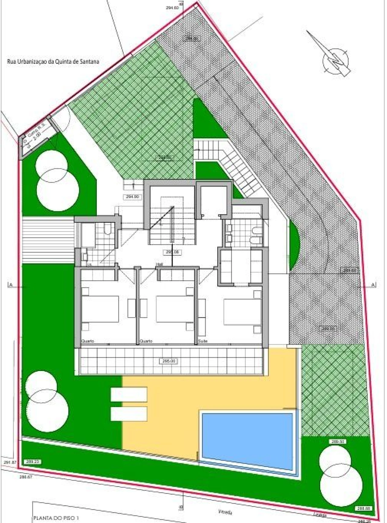 Moradia T3 para Venda em Funchal (Santa Luzia) Planta 3