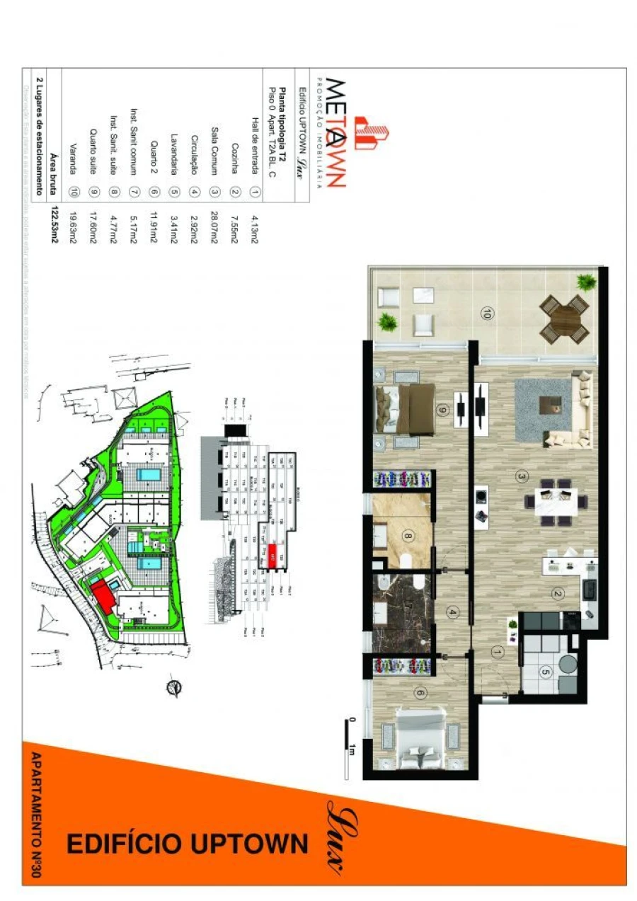 Apartamento T2 para Venda em Funchal (Santa Luzia) Planta 1