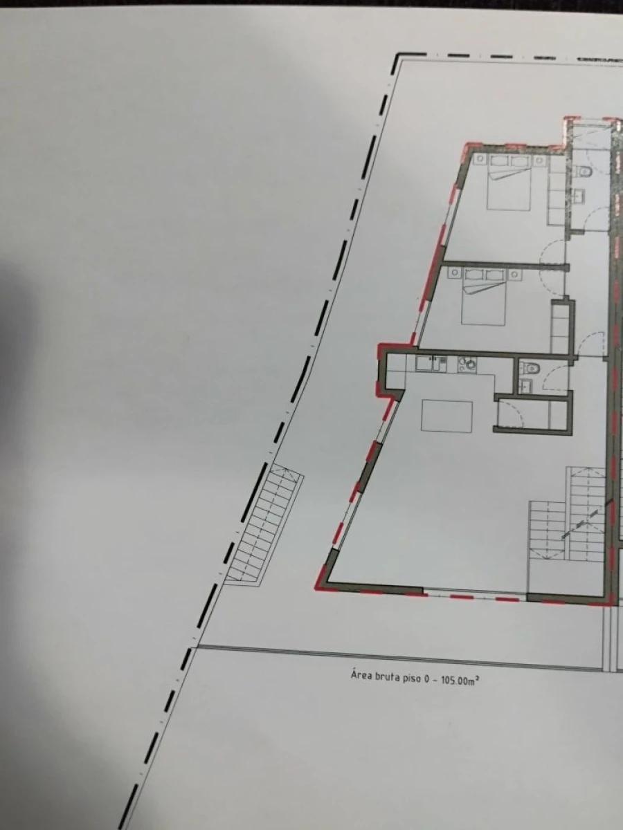 Moradia T3 para Venda em Santo Antonio Planta 1